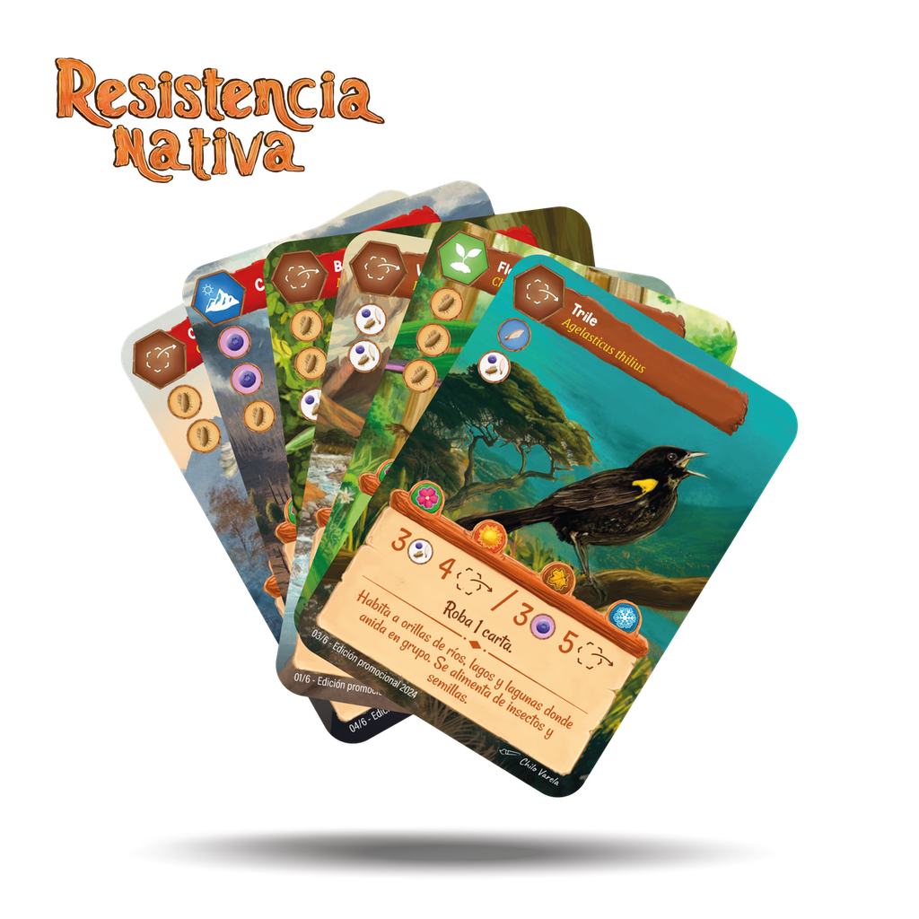 Cartas Promocionales Resistencia Nativa