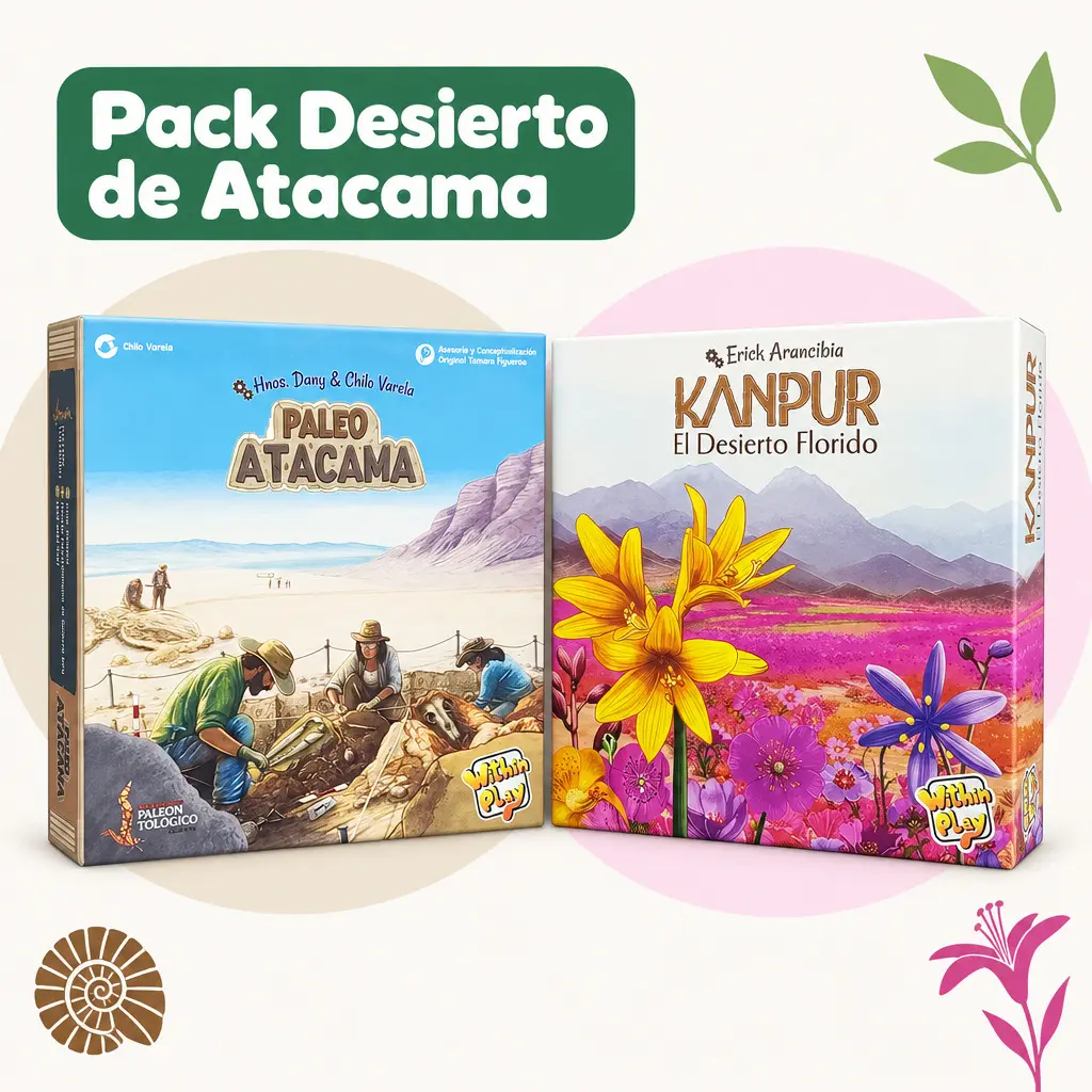 Pack Desierto de Atacama: Paleo Atacama + Kanpur